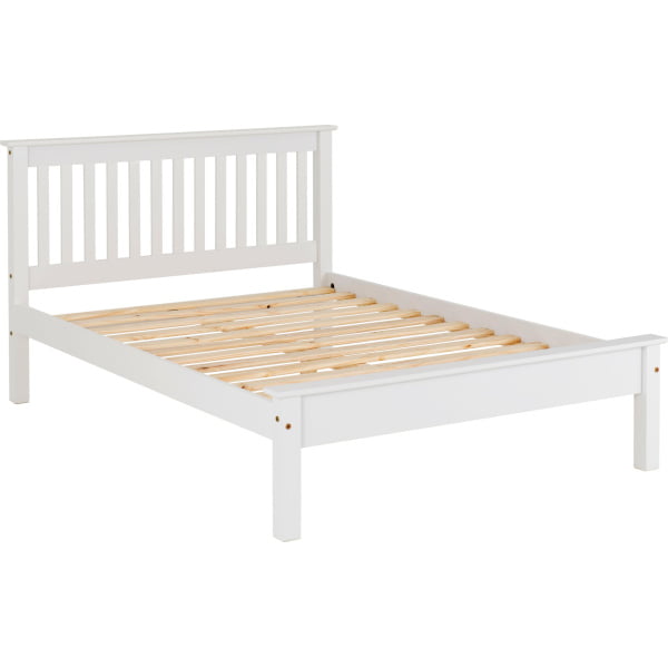 The Revolutionary Furniture Company-Flaxton King Size Low End Bed- White