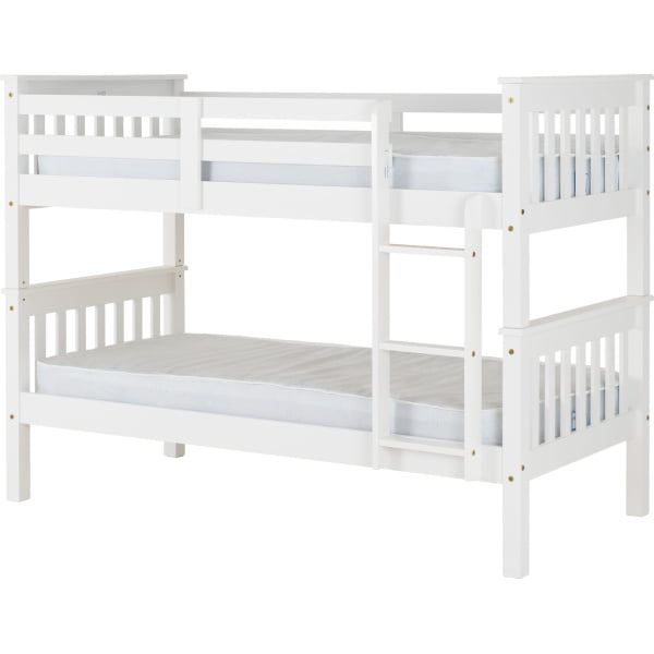 The Revolutionary Furniture Company-Monaco Single Bunk Bed- White