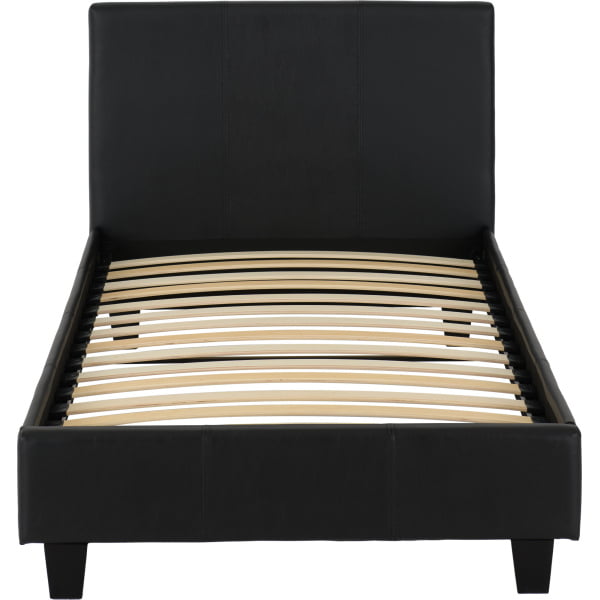 The Revolutionary Furniture Company-Youlton Single Bed- Black PU