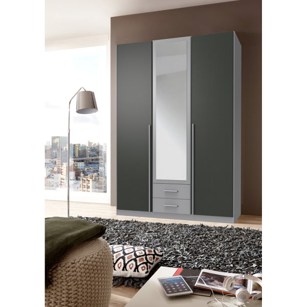 The Revolutionary Furniture Company-Suckley-three-door-wardrobe-grey